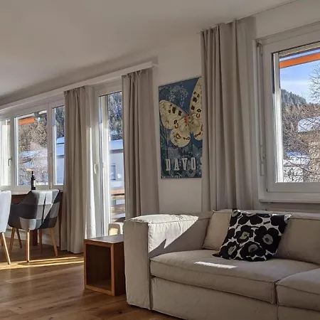 Apartment Parsennblick Mit Dachterrasse Davos