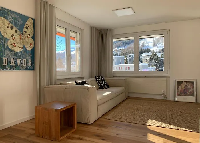 Appartement Parsennblick Mit Dachterrasse Davos