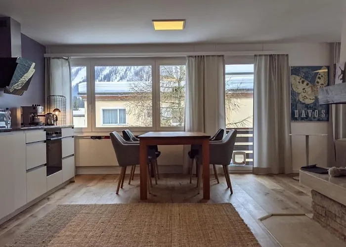 Appartement Parsennblick Mit Dachterrasse Davos