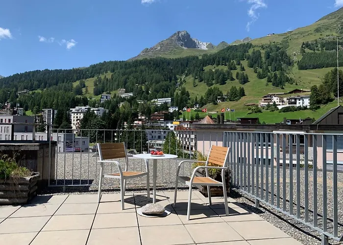 Lägenhet Parsennblick Mit Dachterrasse *